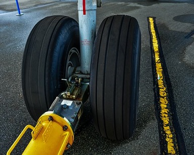 Commercial Aviation Aircraft Tires Soaring High