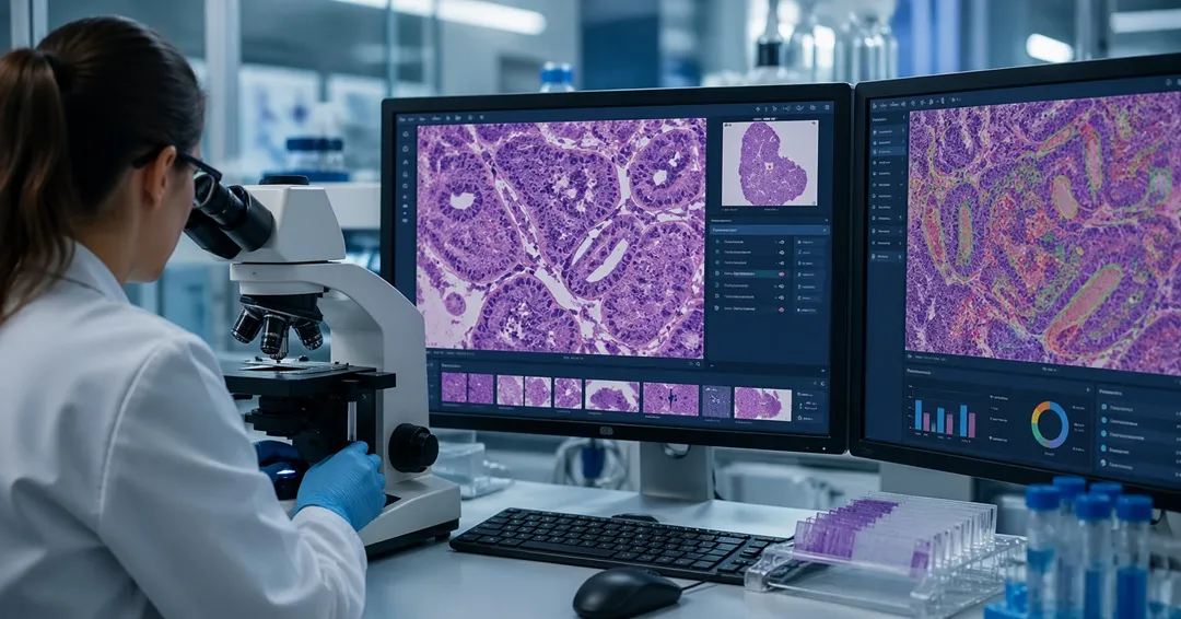 Digital Pathology and AI Assisted Microscopy Market is anticipated to surpass US$3.7 billion in 2031 at a CAGR of 18.3%